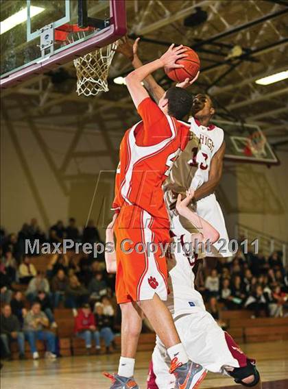 Thumbnail 1 in Newton North vs Boston College High (Comcast Officials Board 27 Tournament)  photogallery.