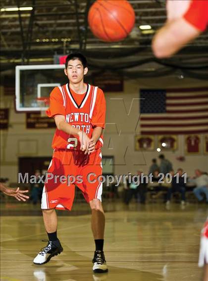 Thumbnail 3 in Newton North vs Boston College High (Comcast Officials Board 27 Tournament)  photogallery.