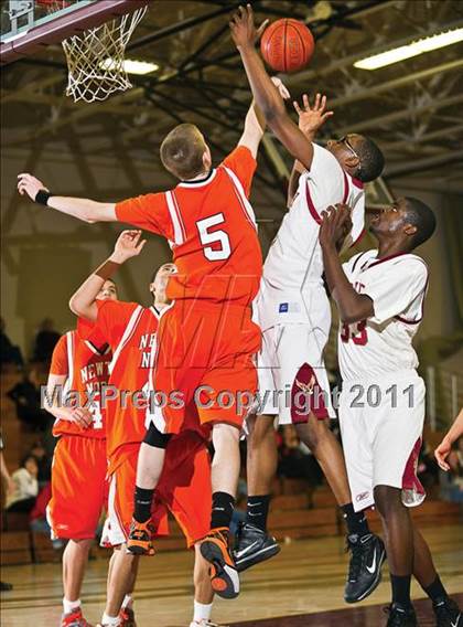 Thumbnail 2 in Newton North vs Boston College High (Comcast Officials Board 27 Tournament)  photogallery.