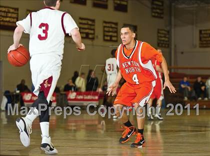 Thumbnail 1 in Newton North vs Boston College High (Comcast Officials Board 27 Tournament)  photogallery.