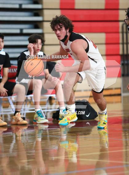 Thumbnail 2 in Arleta vs Waverly (2021 Burroughs varsity Tournament) photogallery.
