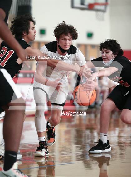 Thumbnail 2 in Arleta vs Waverly (2021 Burroughs varsity Tournament) photogallery.