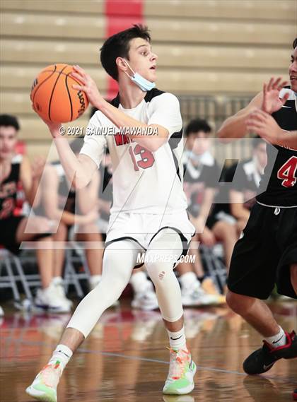 Thumbnail 2 in Arleta vs Waverly (2021 Burroughs varsity Tournament) photogallery.