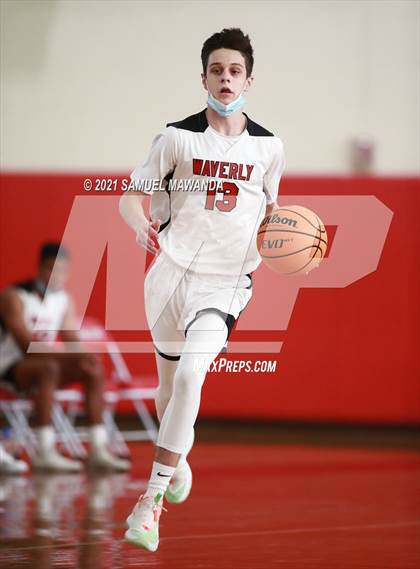 Thumbnail 1 in Arleta vs Waverly (2021 Burroughs varsity Tournament) photogallery.