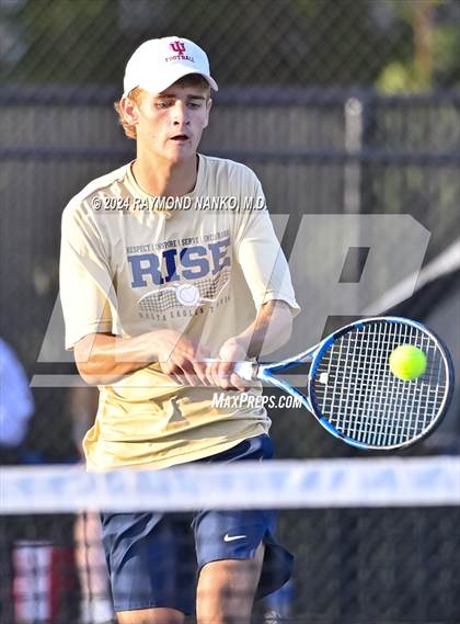 Thumbnail 3 in Delta vs Noblesville (IHSAA Region 14 Championship) photogallery.