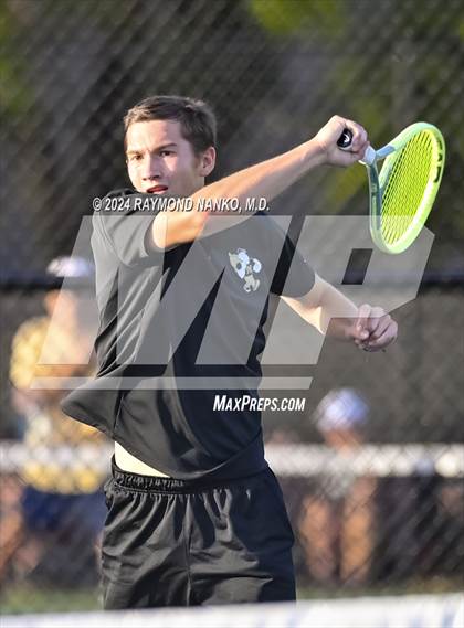Thumbnail 3 in Delta vs Noblesville (IHSAA Region 14 Championship) photogallery.