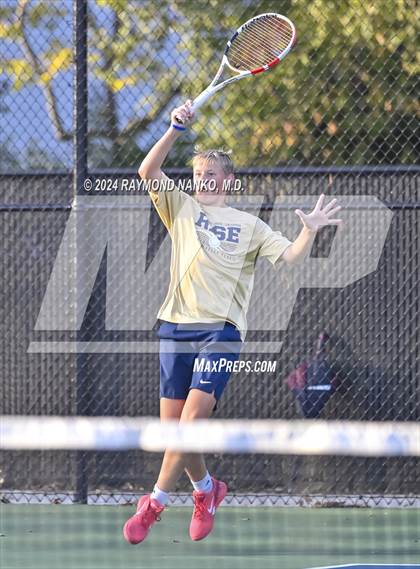 Thumbnail 3 in Delta vs Noblesville (IHSAA Region 14 Championship) photogallery.