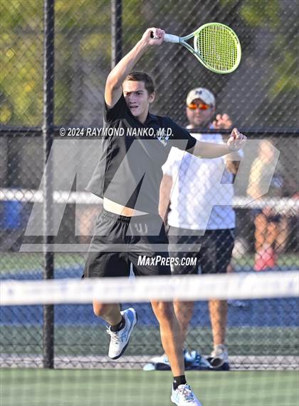 Thumbnail 2 in Delta vs Noblesville (IHSAA Region 14 Championship) photogallery.