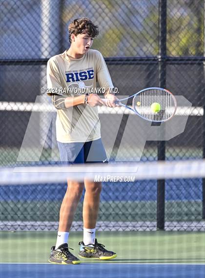 Thumbnail 3 in Delta vs Noblesville (IHSAA Region 14 Championship) photogallery.