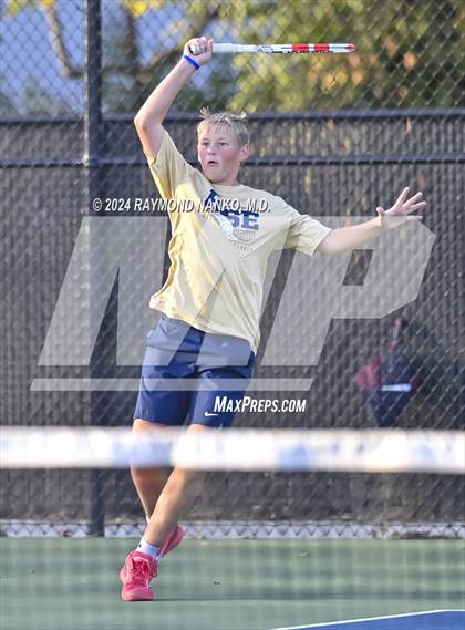 Thumbnail 1 in Delta vs Noblesville (IHSAA Region 14 Championship) photogallery.