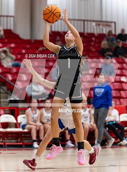 Thumbnail 1 in Marshall vs Kingston (Arvest Tournament) photogallery.
