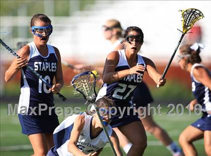 Thumbnail 2 in Staples @ Immaculate (CIAC Division II Quarterfinal) photogallery.