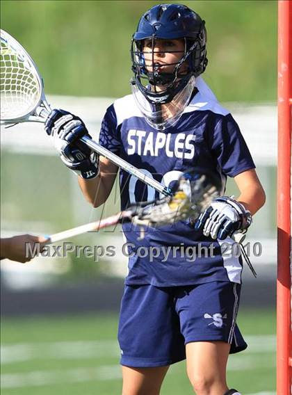 Thumbnail 1 in Staples @ Immaculate (CIAC Division II Quarterfinal) photogallery.