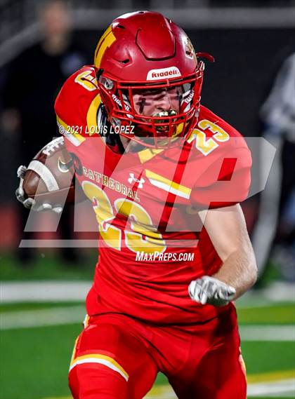 Thumbnail 3 in Folsom @ Cathedral Catholic (CIF State DIV 1 AA Championship) photogallery.