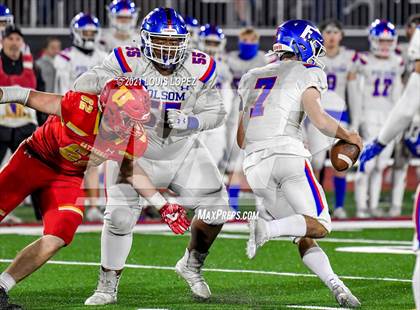 Thumbnail 2 in Folsom @ Cathedral Catholic (CIF State DIV 1 AA Championship) photogallery.