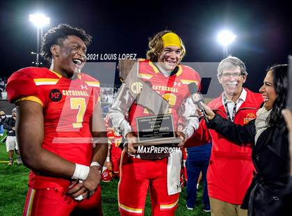 Thumbnail 2 in Folsom @ Cathedral Catholic (CIF State DIV 1 AA Championship) photogallery.