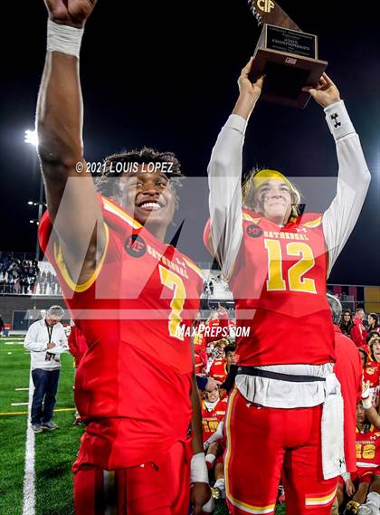 Thumbnail 2 in Folsom @ Cathedral Catholic (CIF State DIV 1 AA Championship) photogallery.