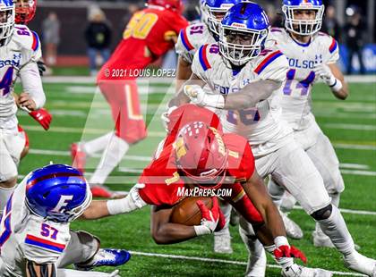 Thumbnail 3 in Folsom @ Cathedral Catholic (CIF State DIV 1 AA Championship) photogallery.
