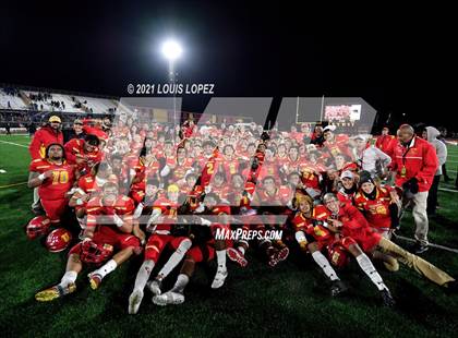 Thumbnail 1 in Folsom @ Cathedral Catholic (CIF State DIV 1 AA Championship) photogallery.
