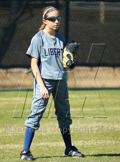 Thumbnail 2 in Liberty Christian vs Prosper (LCS/Argyle Softball Tournament) photogallery.