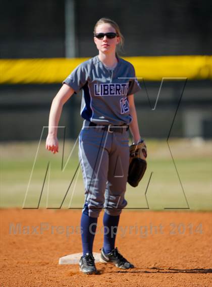Thumbnail 3 in Liberty Christian vs Prosper (LCS/Argyle Softball Tournament) photogallery.
