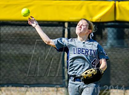 Thumbnail 3 in Liberty Christian vs Prosper (LCS/Argyle Softball Tournament) photogallery.