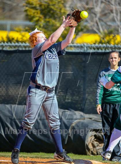 Thumbnail 3 in Liberty Christian vs Prosper (LCS/Argyle Softball Tournament) photogallery.