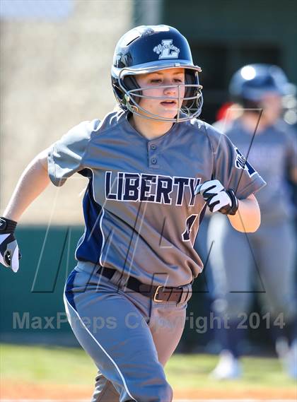 Thumbnail 2 in Liberty Christian vs Prosper (LCS/Argyle Softball Tournament) photogallery.