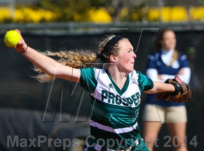 Thumbnail 3 in Liberty Christian vs Prosper (LCS/Argyle Softball Tournament) photogallery.