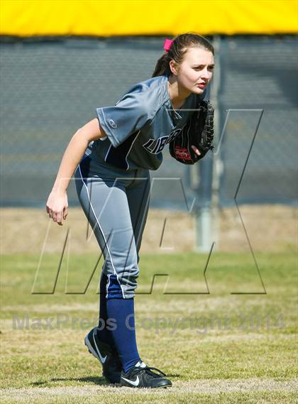 Thumbnail 1 in Liberty Christian vs Prosper (LCS/Argyle Softball Tournament) photogallery.