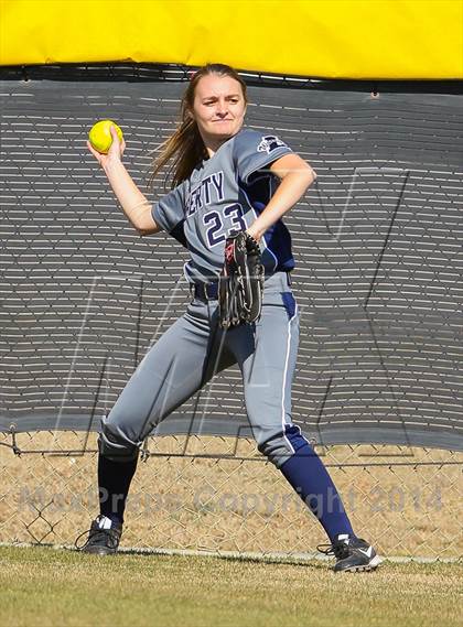 Thumbnail 3 in Liberty Christian vs Prosper (LCS/Argyle Softball Tournament) photogallery.