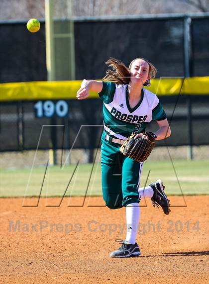 Thumbnail 2 in Liberty Christian vs Prosper (LCS/Argyle Softball Tournament) photogallery.
