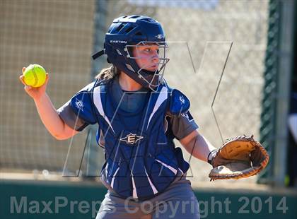 Thumbnail 3 in Liberty Christian vs Prosper (LCS/Argyle Softball Tournament) photogallery.