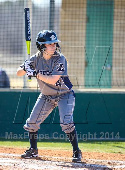 Thumbnail 3 in Liberty Christian vs Prosper (LCS/Argyle Softball Tournament) photogallery.