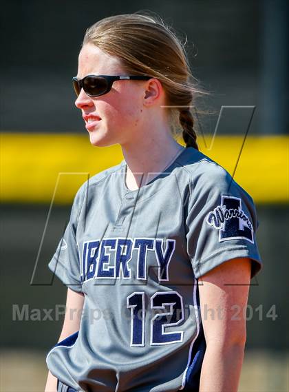 Thumbnail 3 in Liberty Christian vs Prosper (LCS/Argyle Softball Tournament) photogallery.