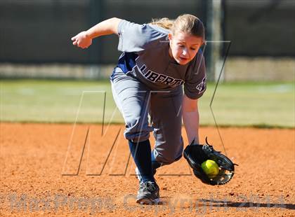 Thumbnail 1 in Liberty Christian vs Prosper (LCS/Argyle Softball Tournament) photogallery.