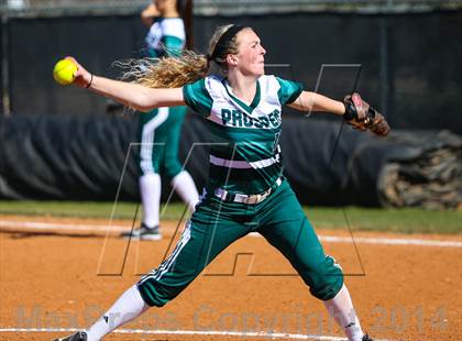 Thumbnail 3 in Liberty Christian vs Prosper (LCS/Argyle Softball Tournament) photogallery.