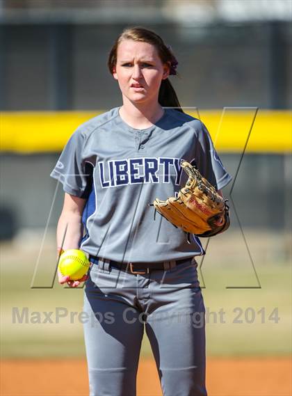 Thumbnail 1 in Liberty Christian vs Prosper (LCS/Argyle Softball Tournament) photogallery.