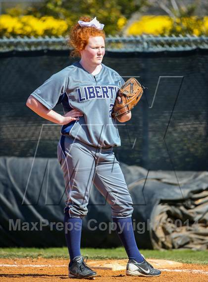 Thumbnail 1 in Liberty Christian vs Prosper (LCS/Argyle Softball Tournament) photogallery.