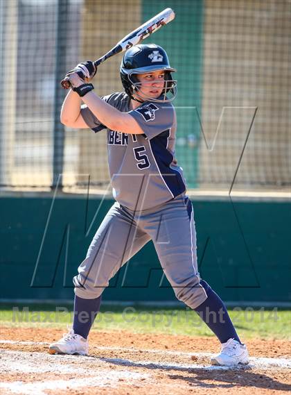 Thumbnail 3 in Liberty Christian vs Prosper (LCS/Argyle Softball Tournament) photogallery.