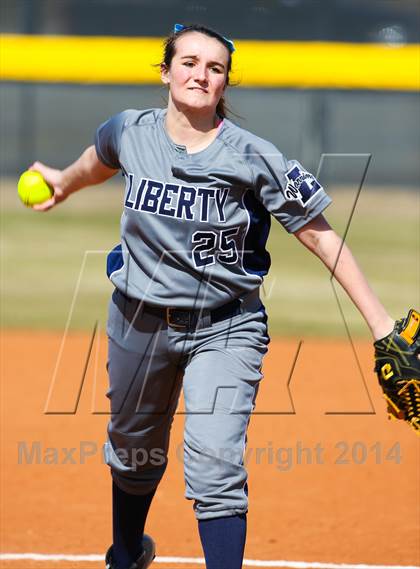 Thumbnail 3 in Liberty Christian vs Prosper (LCS/Argyle Softball Tournament) photogallery.