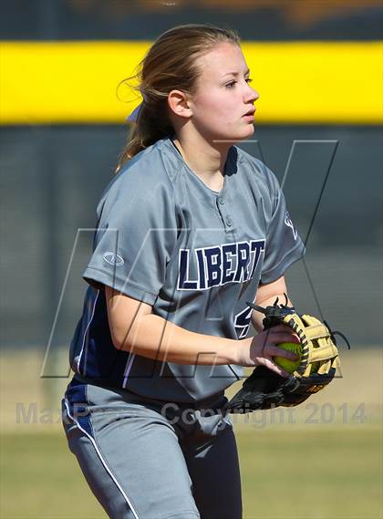 Thumbnail 3 in Liberty Christian vs Prosper (LCS/Argyle Softball Tournament) photogallery.