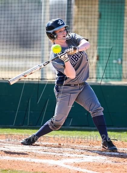 Thumbnail 2 in Liberty Christian vs Prosper (LCS/Argyle Softball Tournament) photogallery.