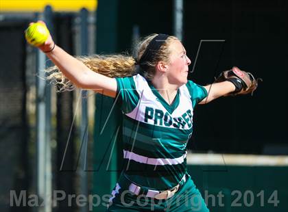 Thumbnail 3 in Liberty Christian vs Prosper (LCS/Argyle Softball Tournament) photogallery.