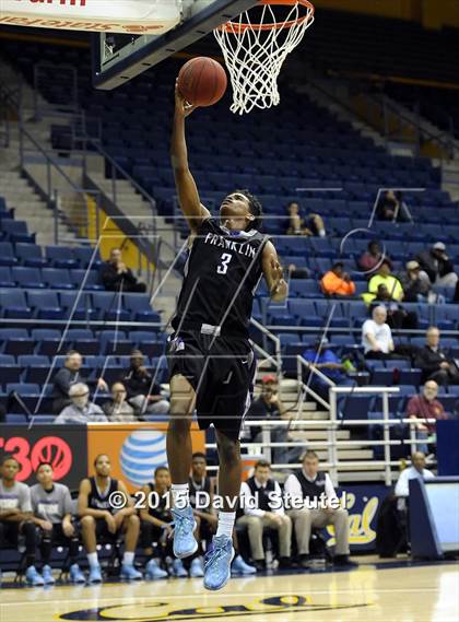 Thumbnail 3 in Franklin vs. Newark Memorial (MaxPreps MLK Classic) photogallery.