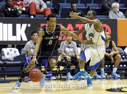 Thumbnail 1 in Franklin vs. Newark Memorial (MaxPreps MLK Classic) photogallery.