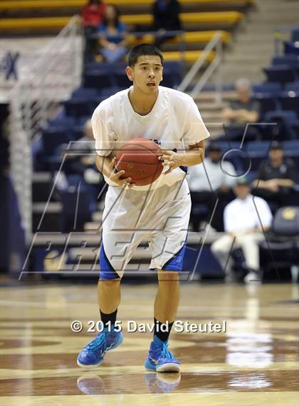 Thumbnail 3 in Franklin vs. Newark Memorial (MaxPreps MLK Classic) photogallery.