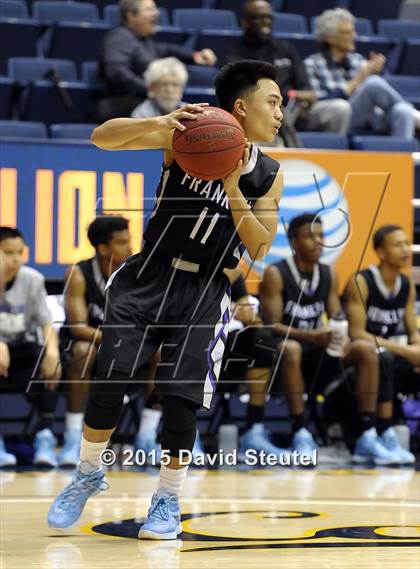 Thumbnail 1 in Franklin vs. Newark Memorial (MaxPreps MLK Classic) photogallery.