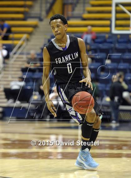 Thumbnail 2 in Franklin vs. Newark Memorial (MaxPreps MLK Classic) photogallery.