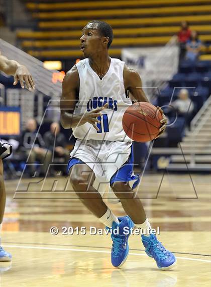 Thumbnail 2 in Franklin vs. Newark Memorial (MaxPreps MLK Classic) photogallery.